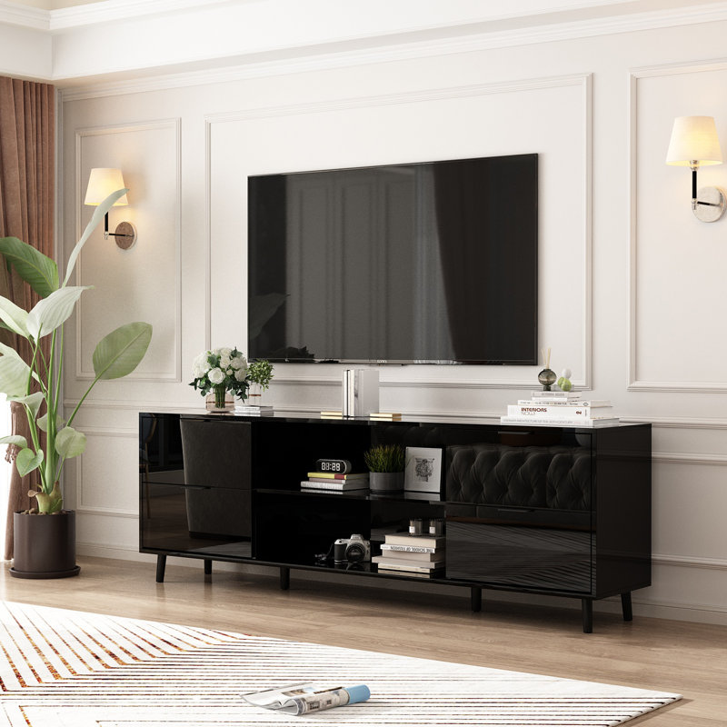 Oliver Genieva 71'' Media Console & Reviews Wayfair